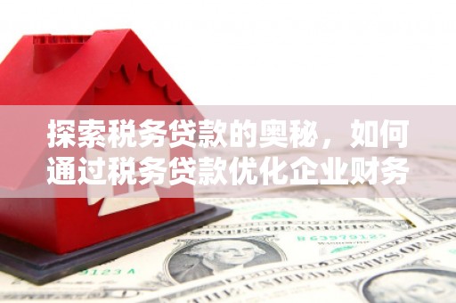合江探索税务贷款的奥秘，如何通过税务贷款优化企业财务