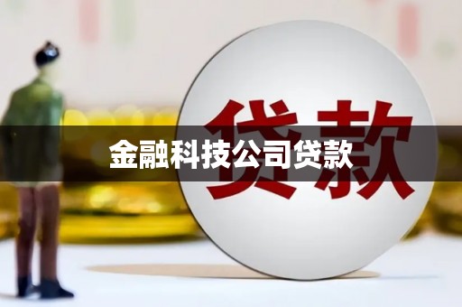 合江金融科技公司贷款