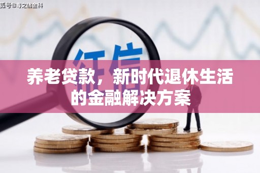 合江养老贷款，新时代退休生活的金融解决方案
