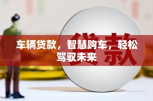 合江车辆贷款，智慧购车，轻松驾驭未来